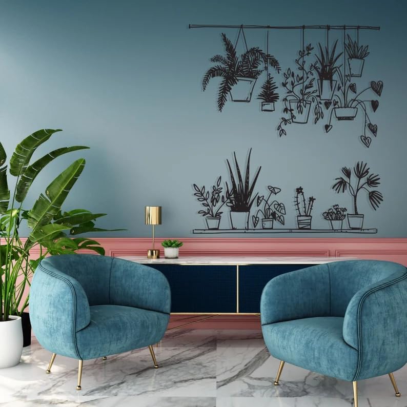 Flower Metal Wall Art