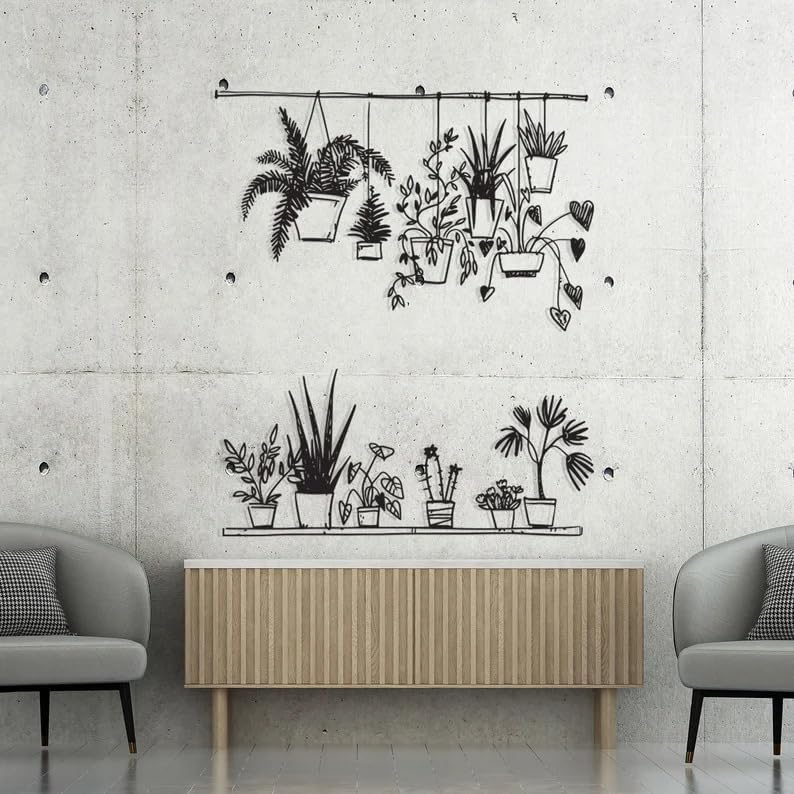 Flower Metal Wall Art