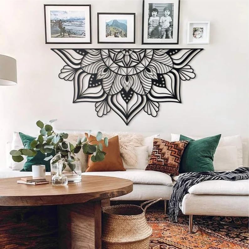 Mandala Metal Wall Art