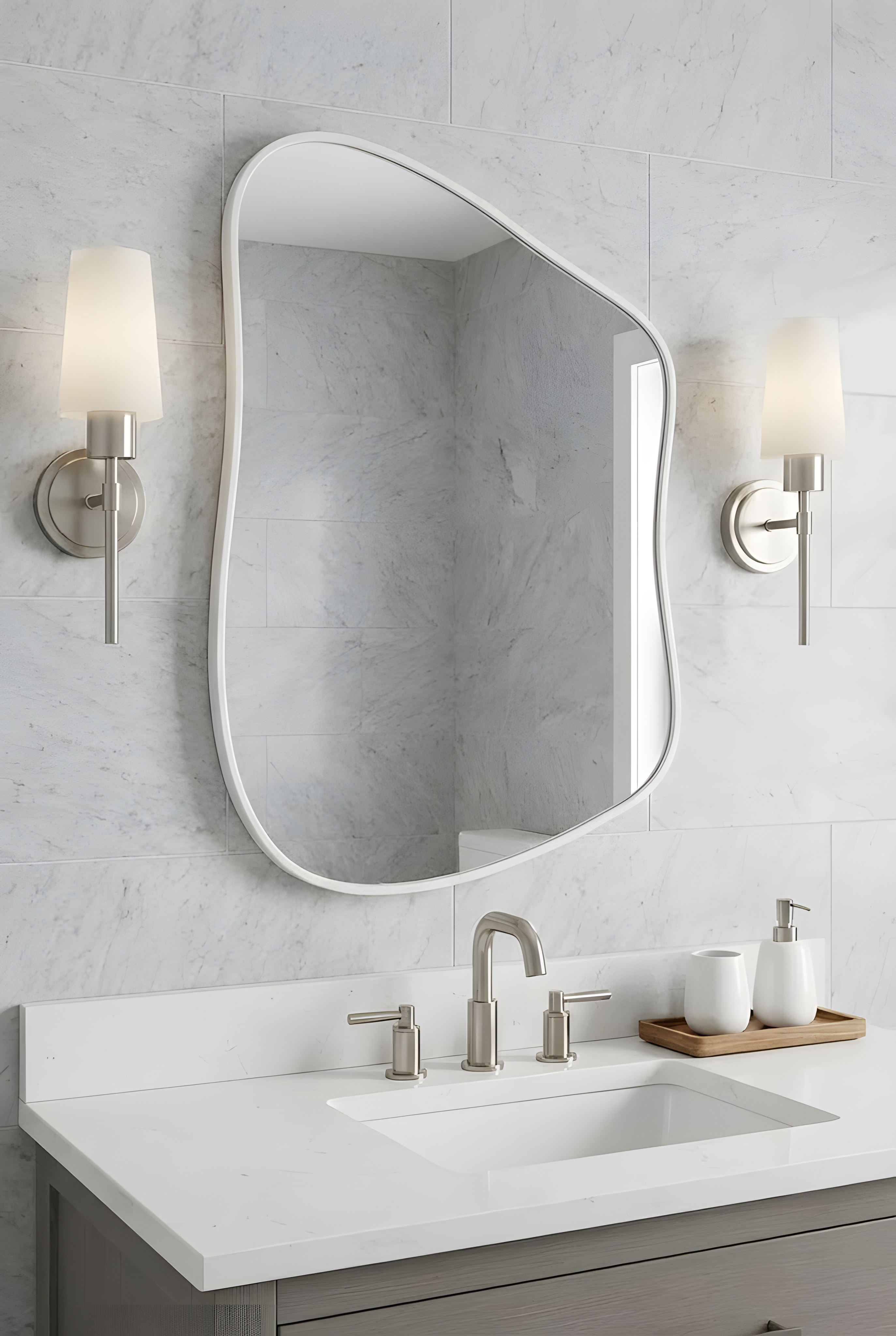 Vienna Irregular Shaped Wall Mirror