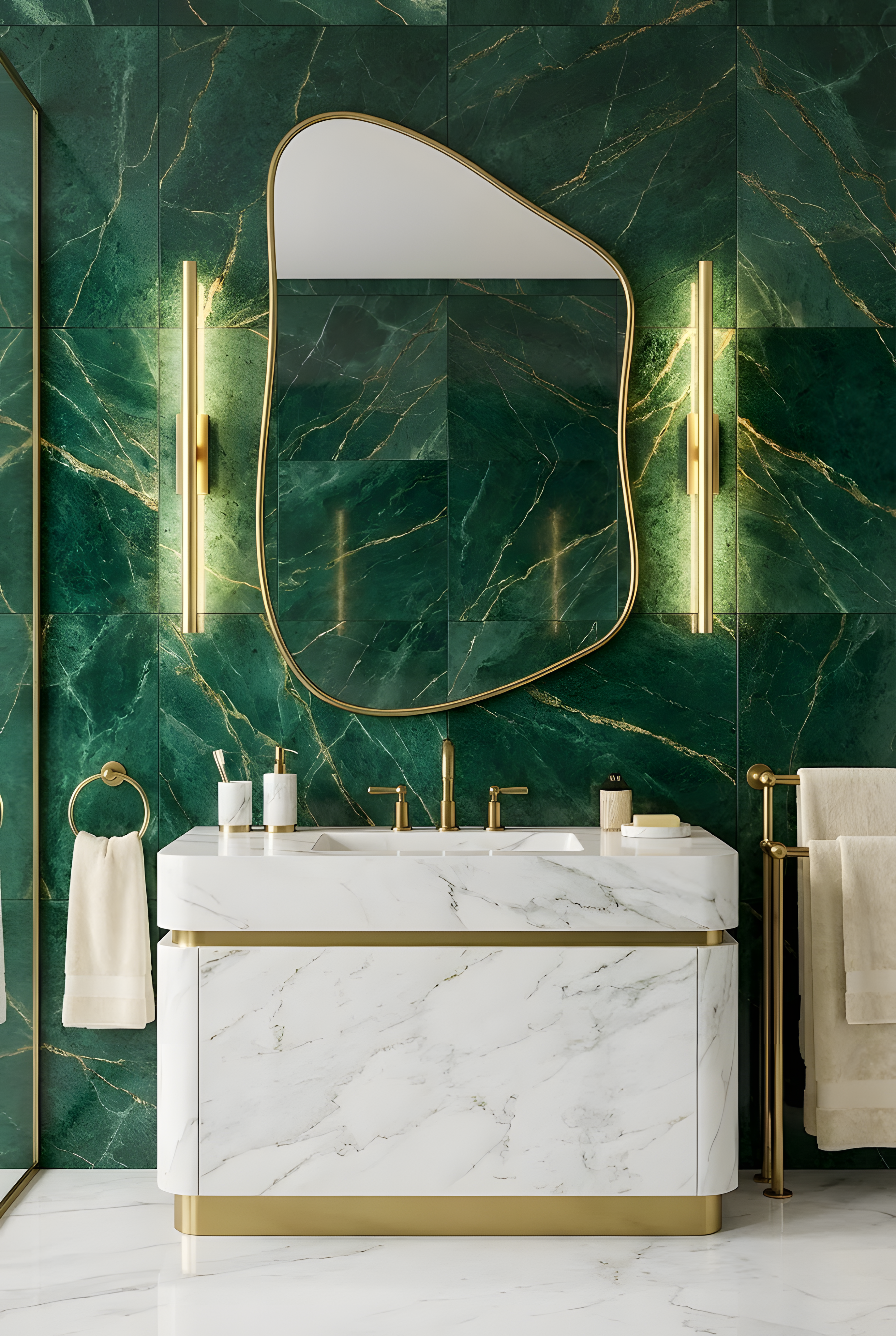 Vienna Irregular Shaped Wall Mirror