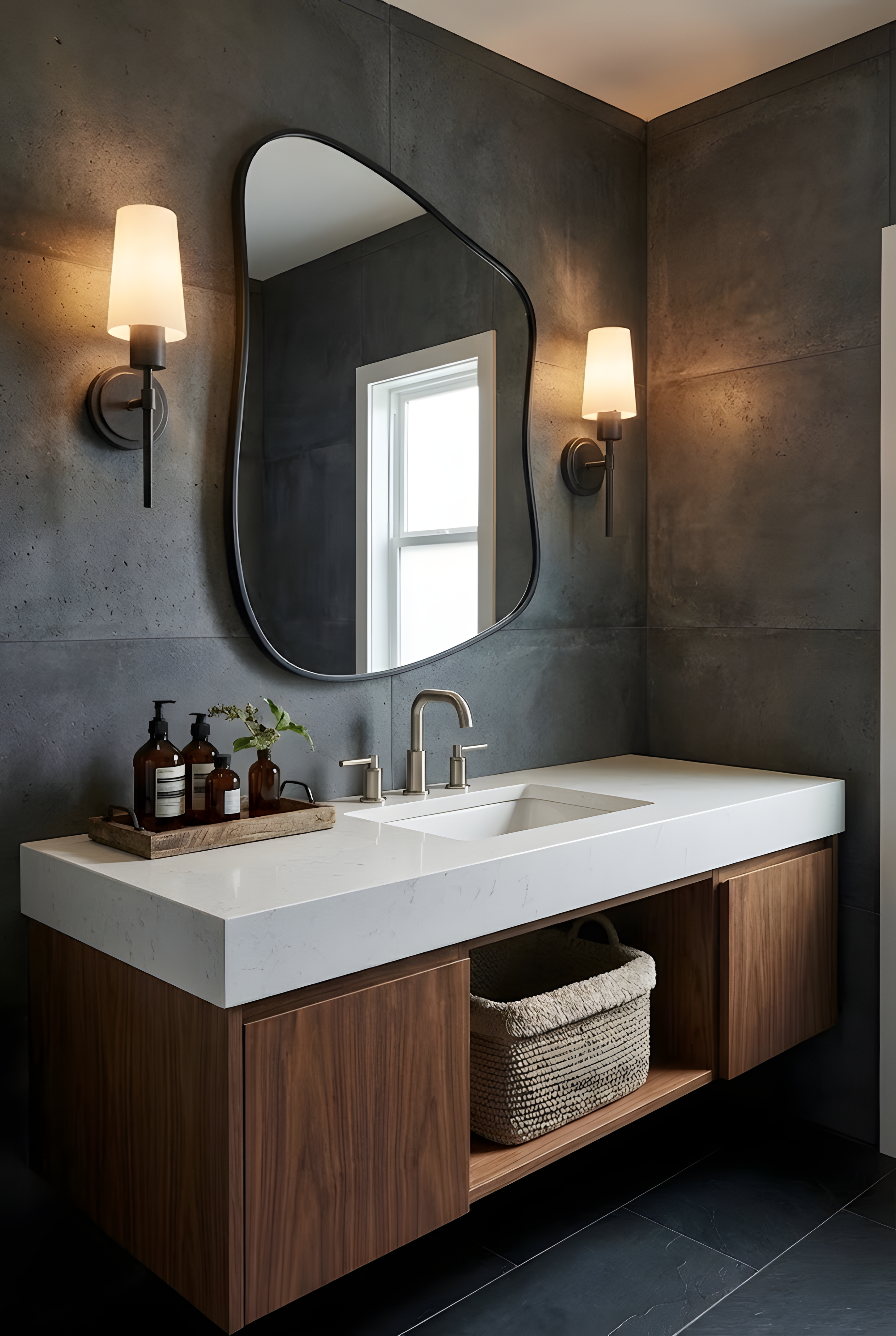 Vienna Irregular Shaped Wall Mirror