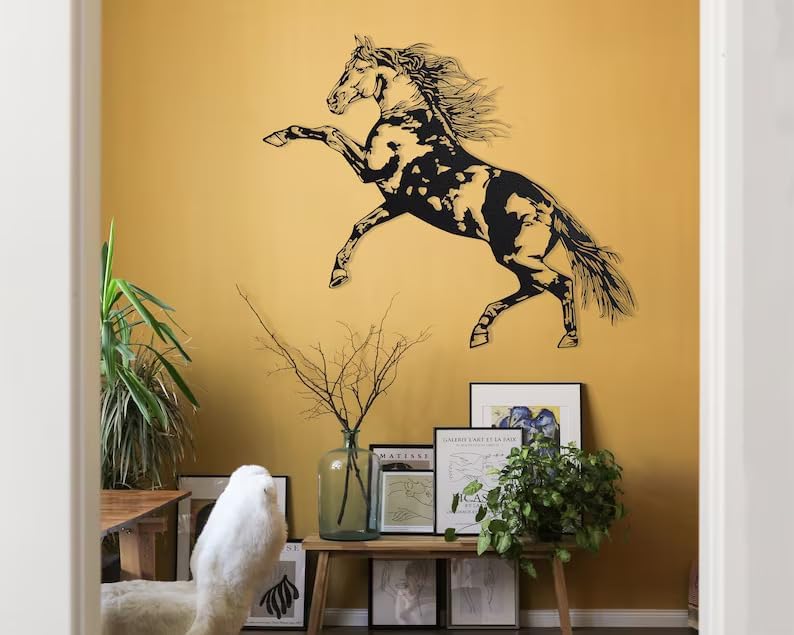 Horse Metal Wall Art
