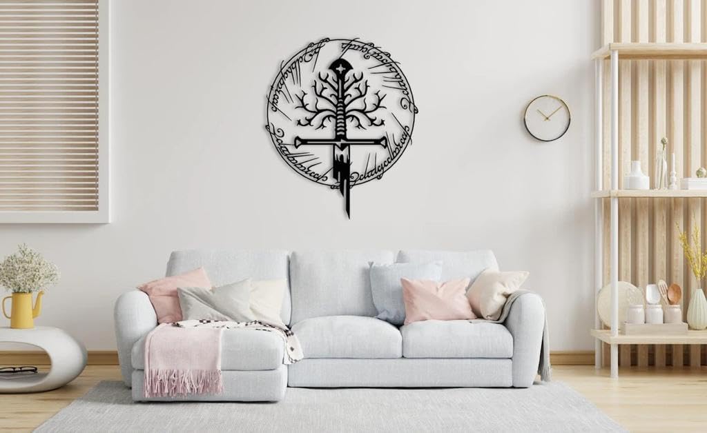 Lord Of The Rings Metal Wall Art