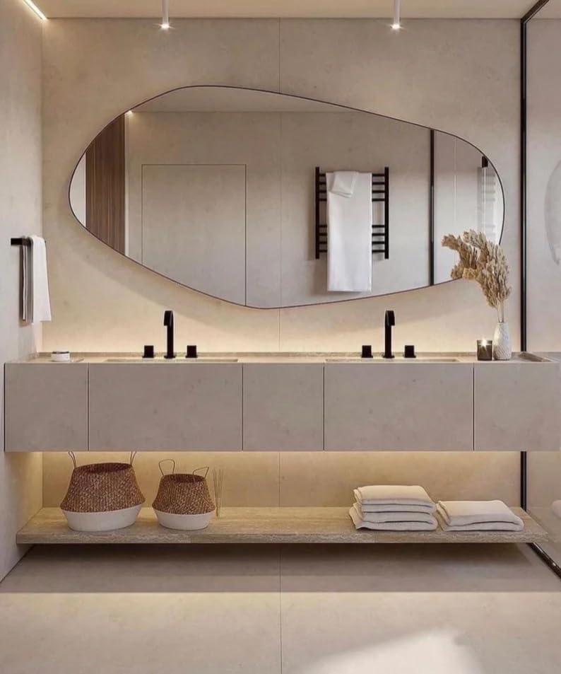 Amsterdam Asymmetrical Wall Mirror