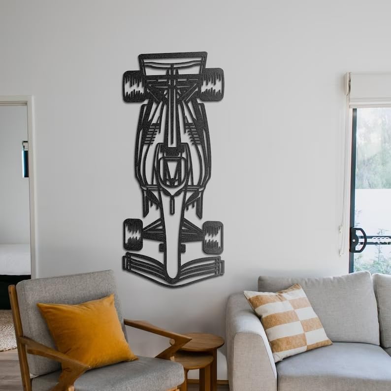 Formula 1 Metal Wall Art