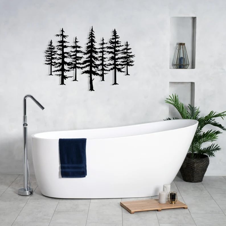 Forest Metal Wall Decor