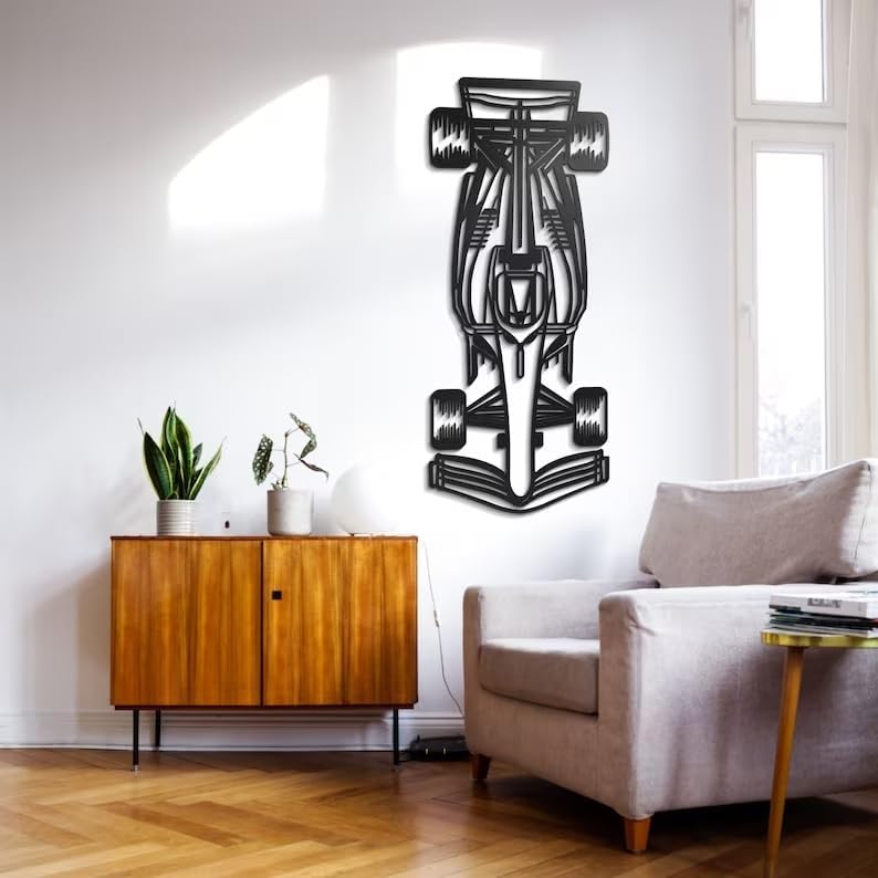 Formula 1 Metal Wall Art