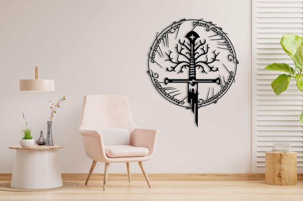 Lord Of The Rings Metal Wall Art