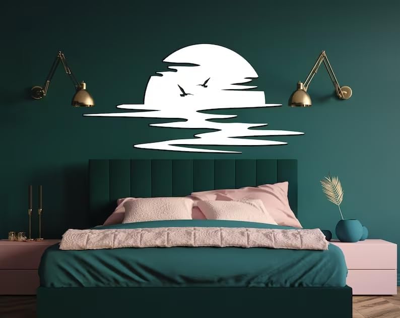 Sun Metal Wall Art