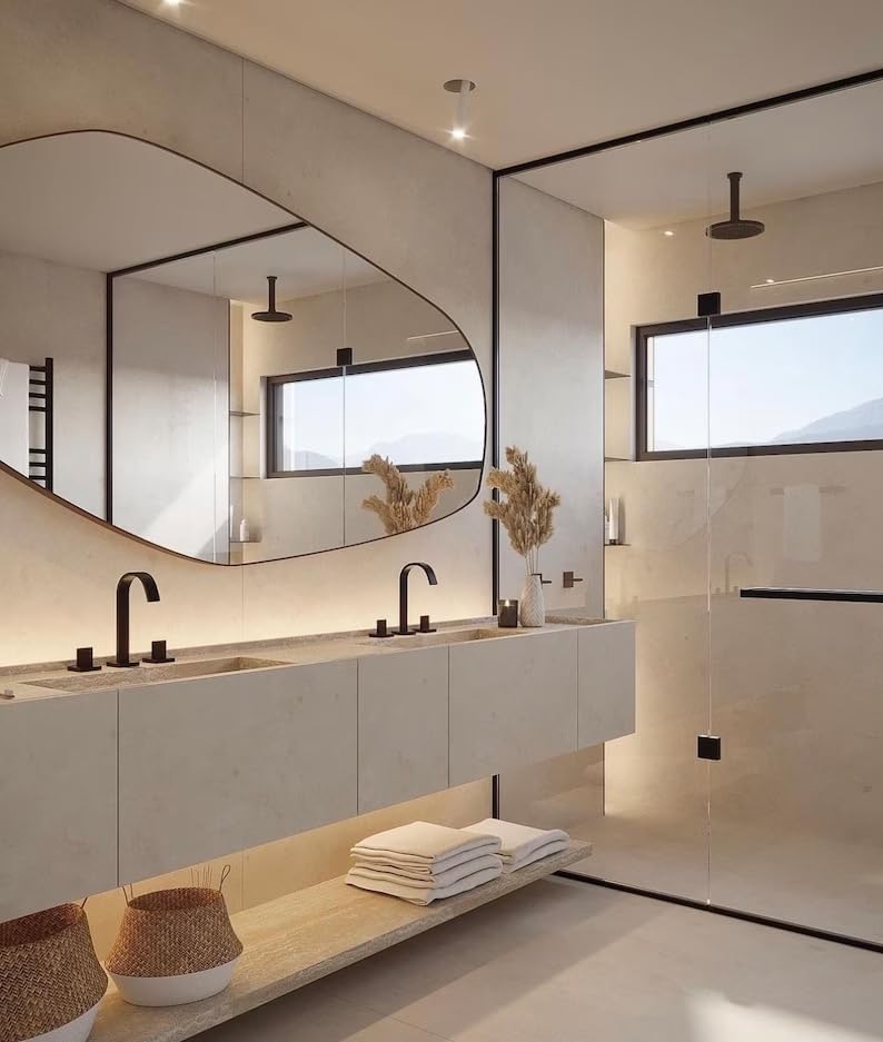 Amsterdam Asymmetrical Wall Mirror