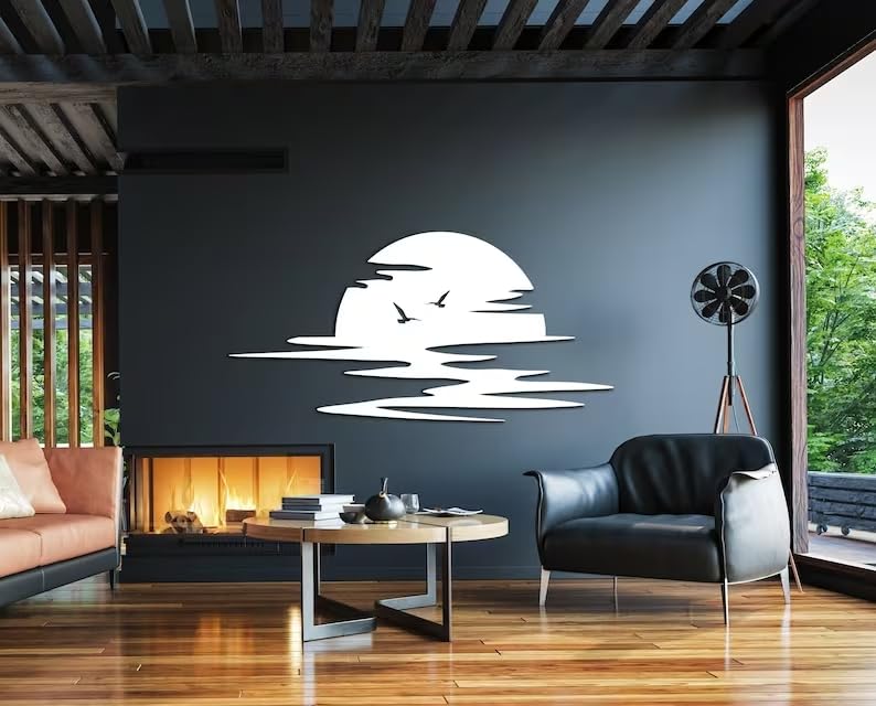 Sun Metal Wall Art