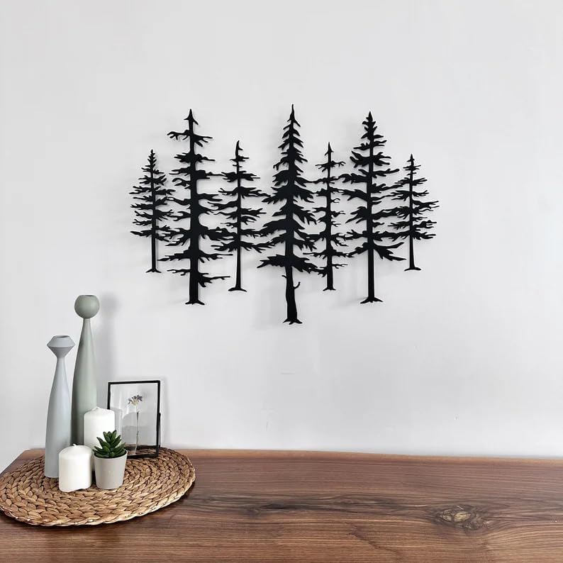 Forest Metal Wall Decor