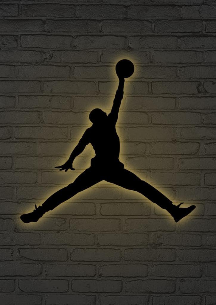Slam Dunk Metal LED Sign