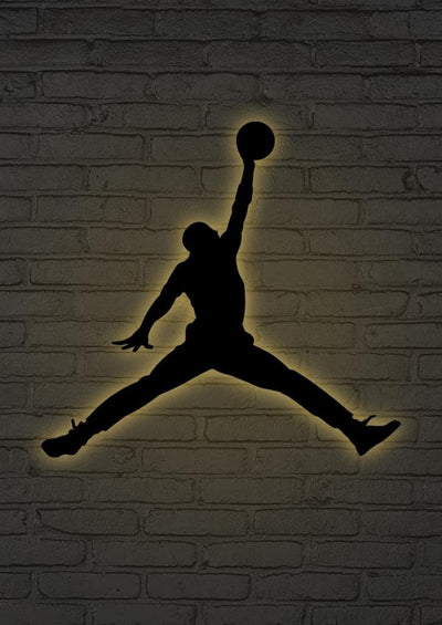 Slam Dunk Metal LED Sign