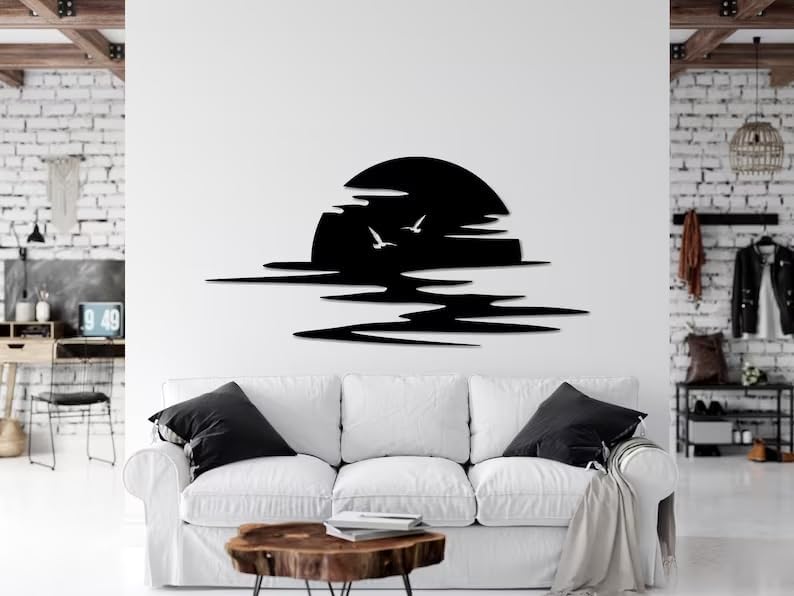 Sun Metal Wall Art