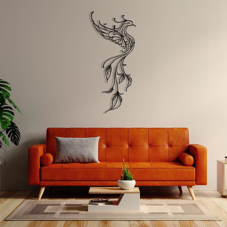 Minimalist Phoniex Wall Decor