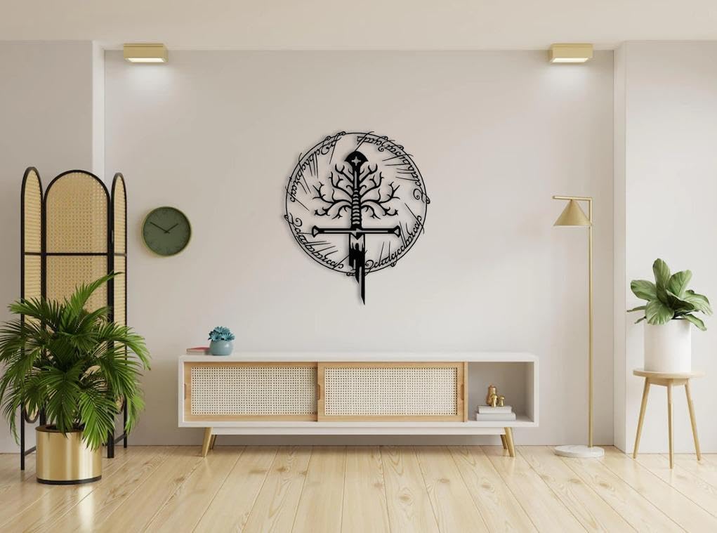 Lord Of The Rings Metal Wall Art