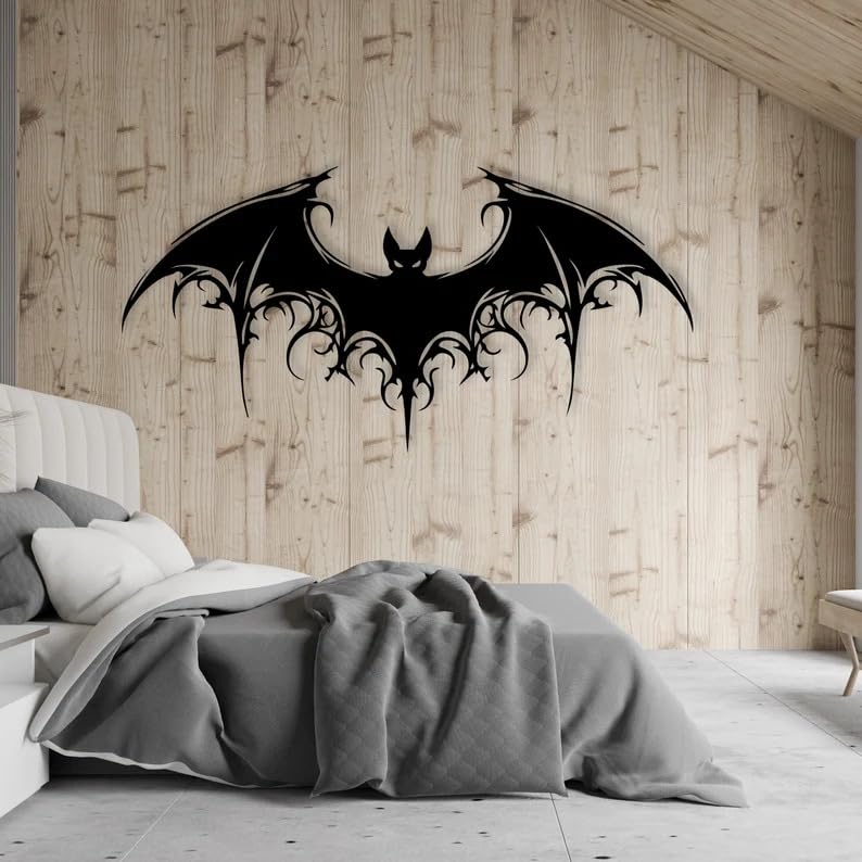 Bat Metal Wall Art