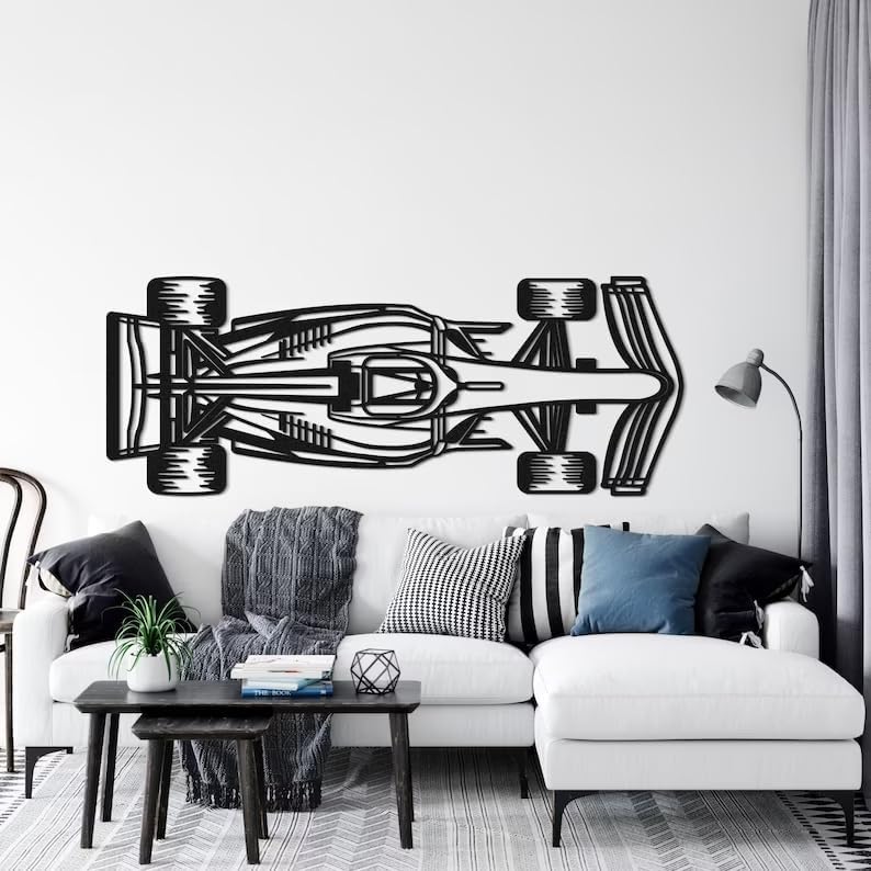 Formula 1 Metal Wall Art
