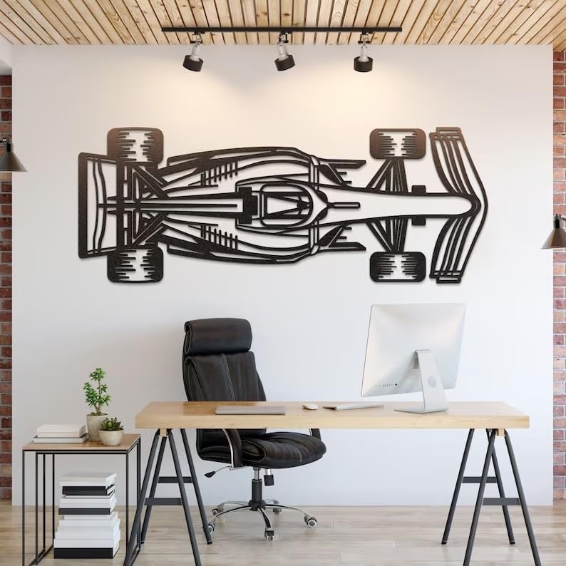 Formula 1 Metal Wall Art