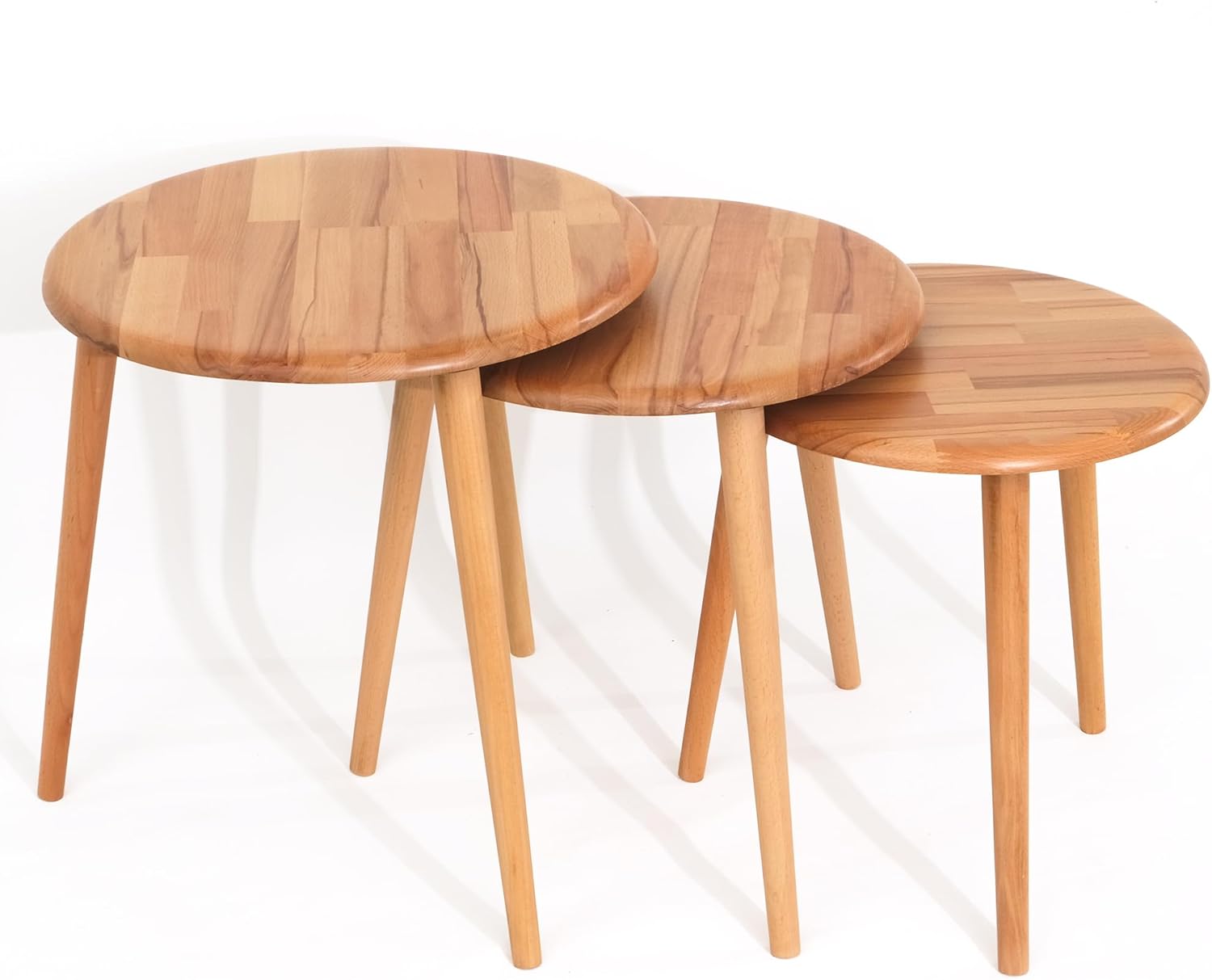 Round Wood Coffee Table