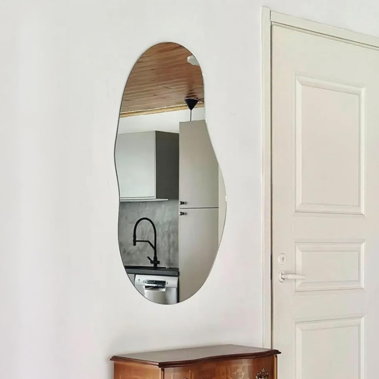Asymmetrical Led Mirror