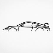Car 911 Metal Wall Art