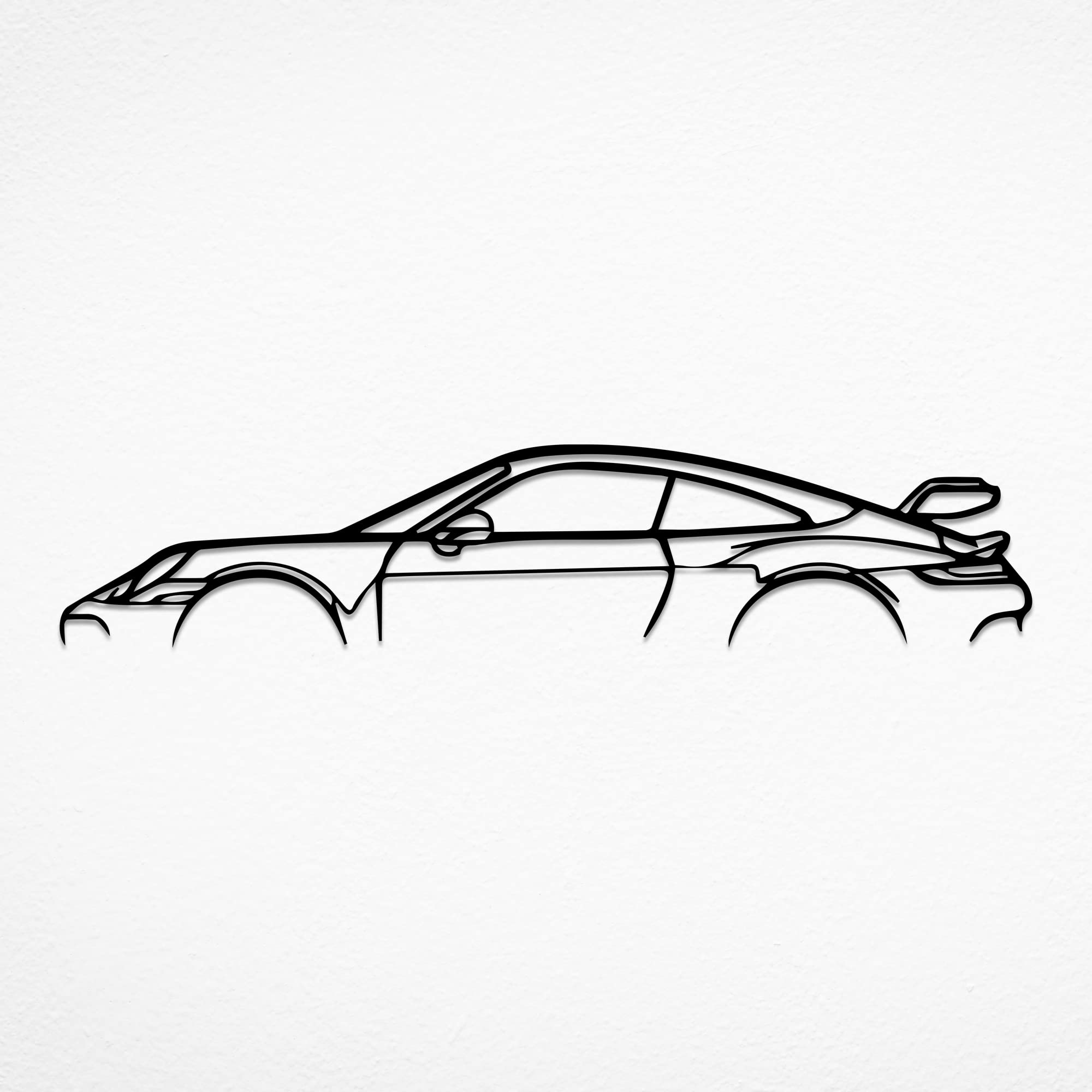 Car 911 Metal Wall Art
