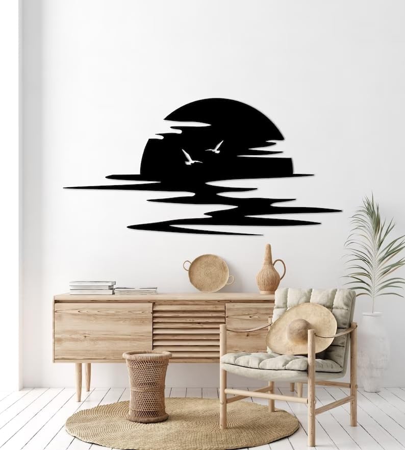 Sun Metal Wall Art