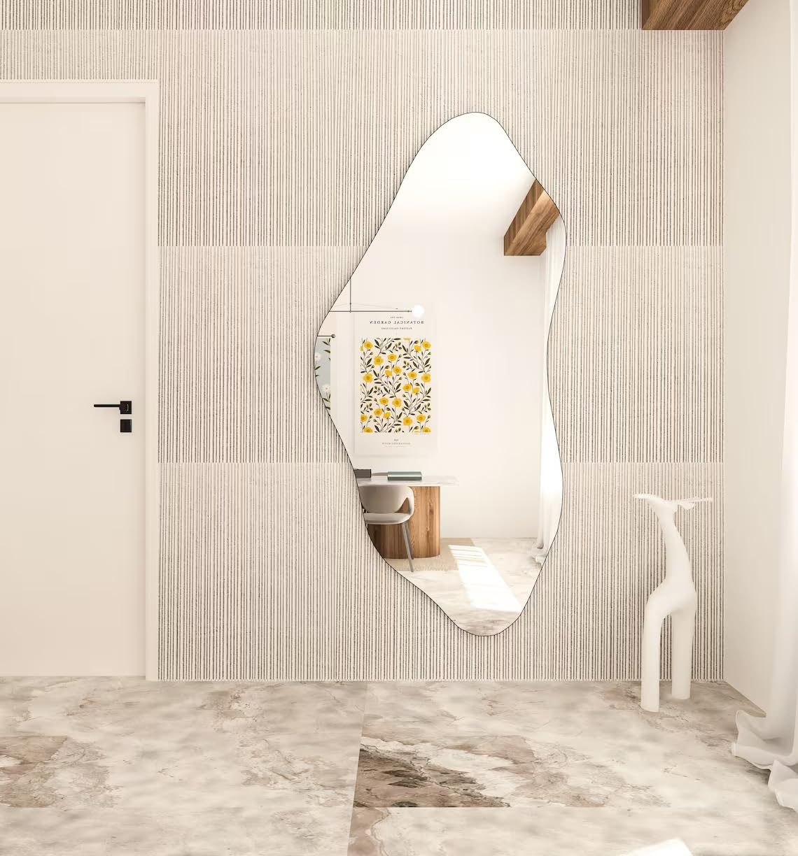 Belgrad Asymmetrical Wall Mirror