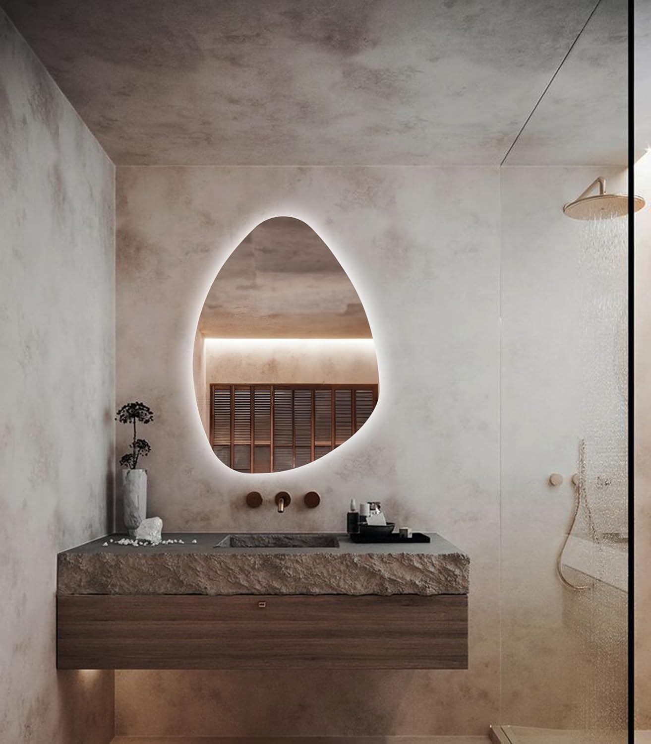 Aesthetic Washbasin Led Mirror