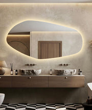 Amsterdam Asymmetrical LED Wall Mirror