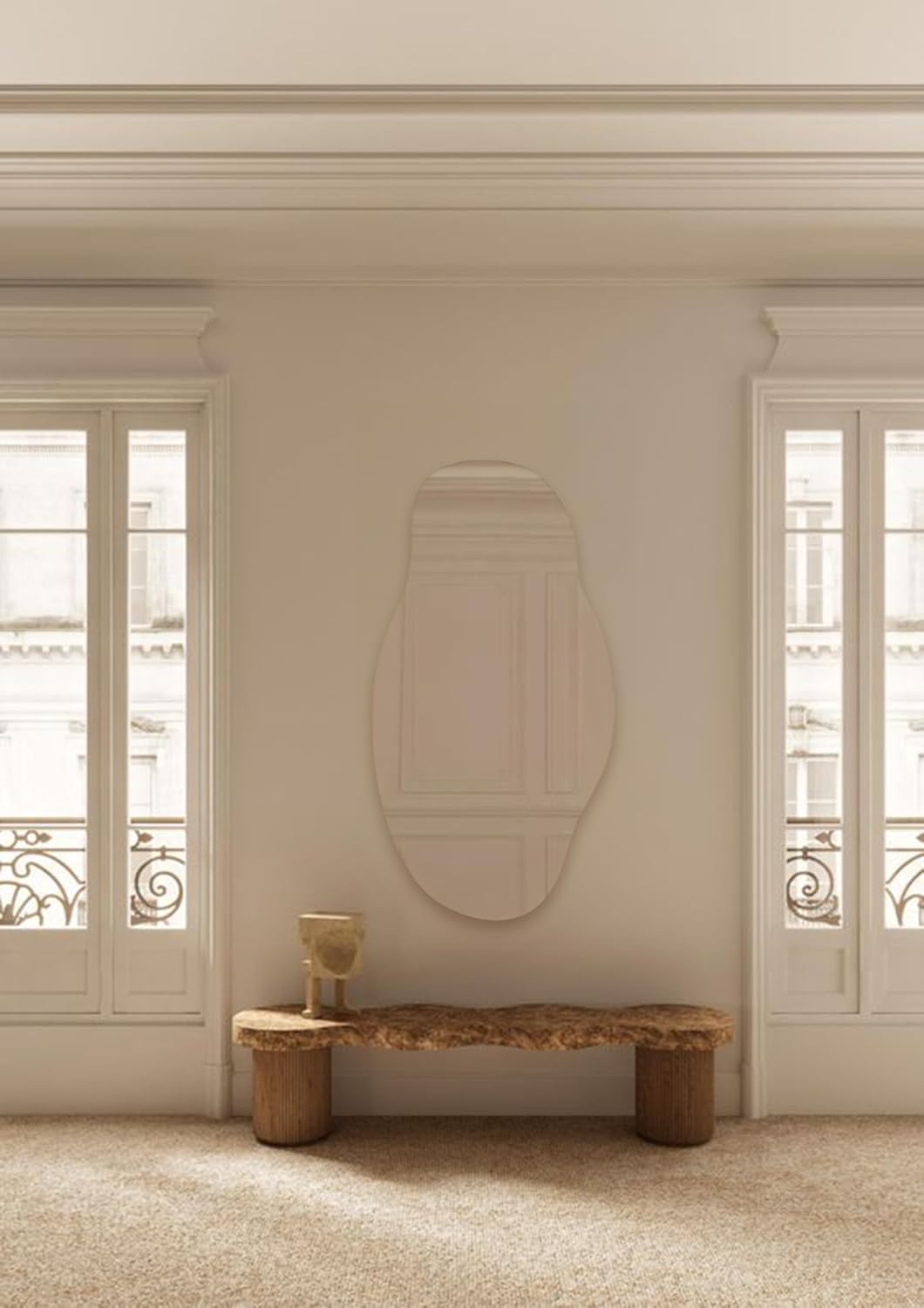Asymmetrical Wavy Mirror
