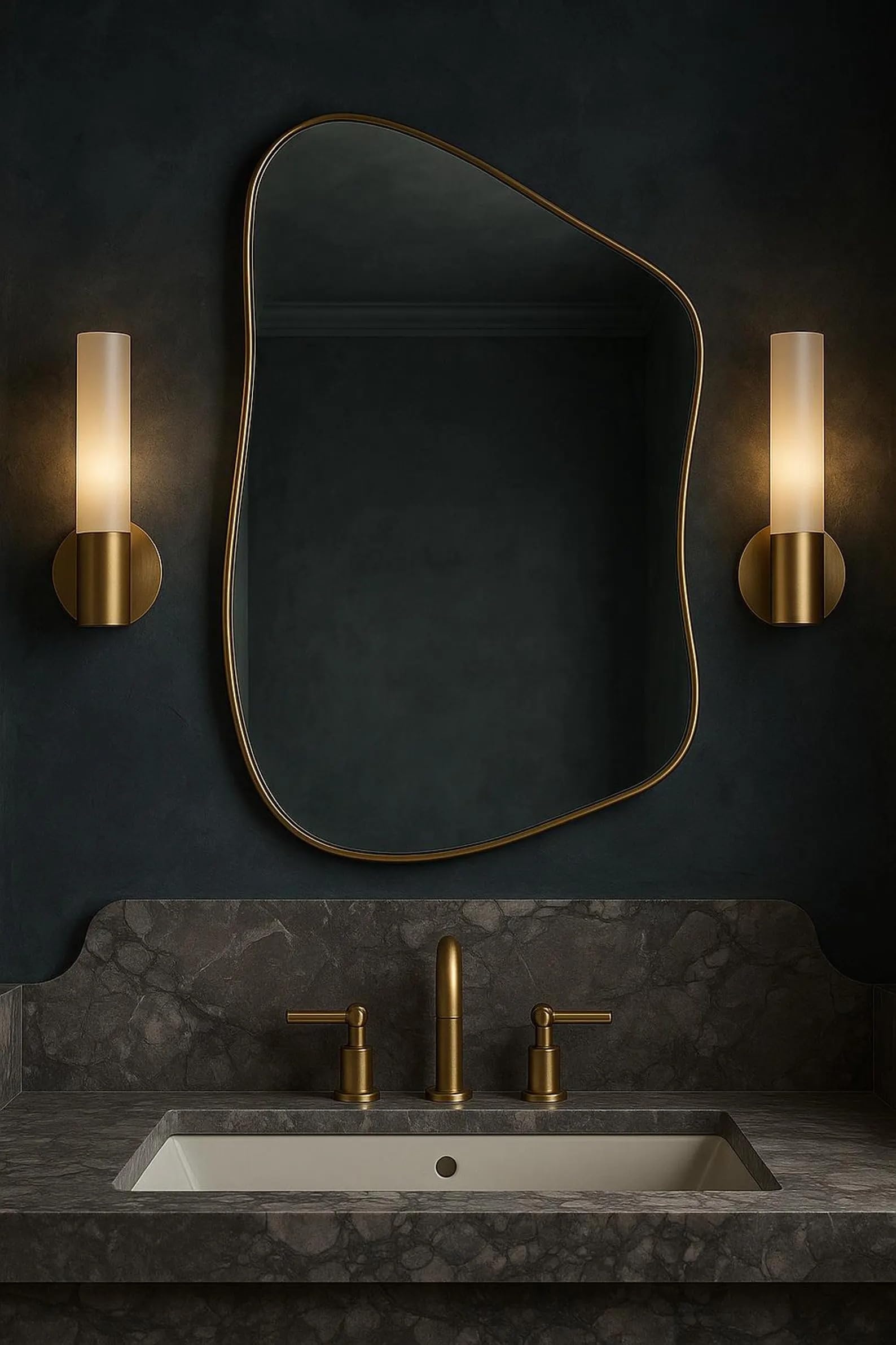 Vienna Irregular Shaped Wall Mirror