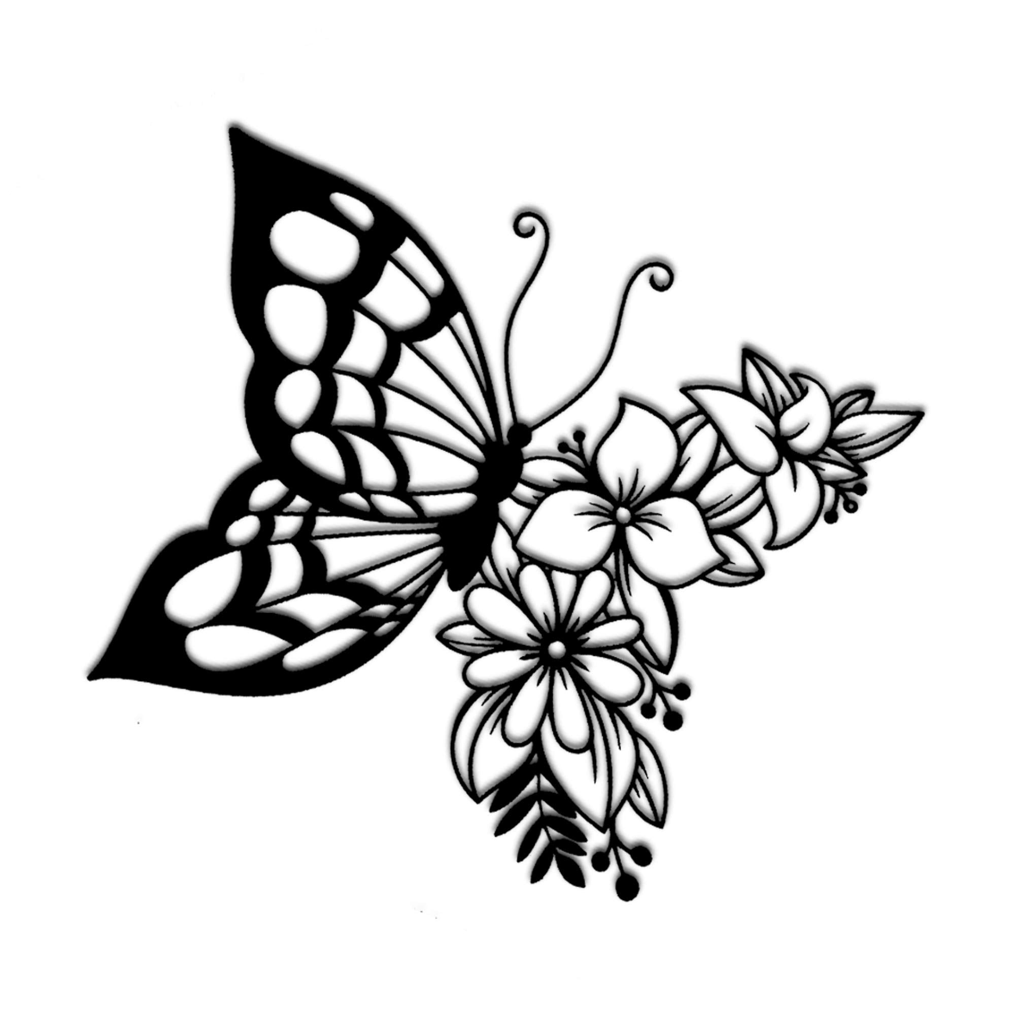Butterfly Metal Wall Art