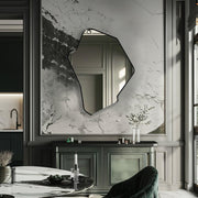 Istanbul Asymmetrical Wall Mounted Bathroom Mirror