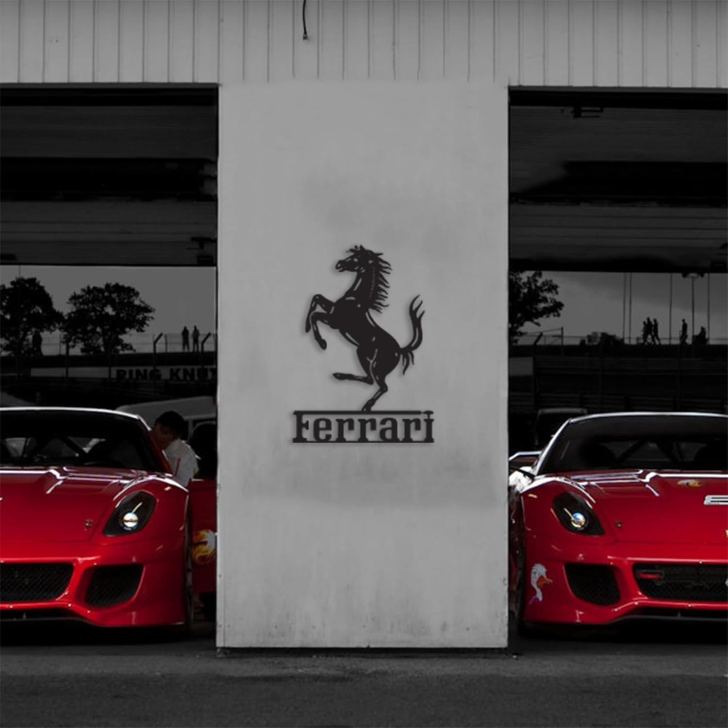 Ferrari Metal Wall Art