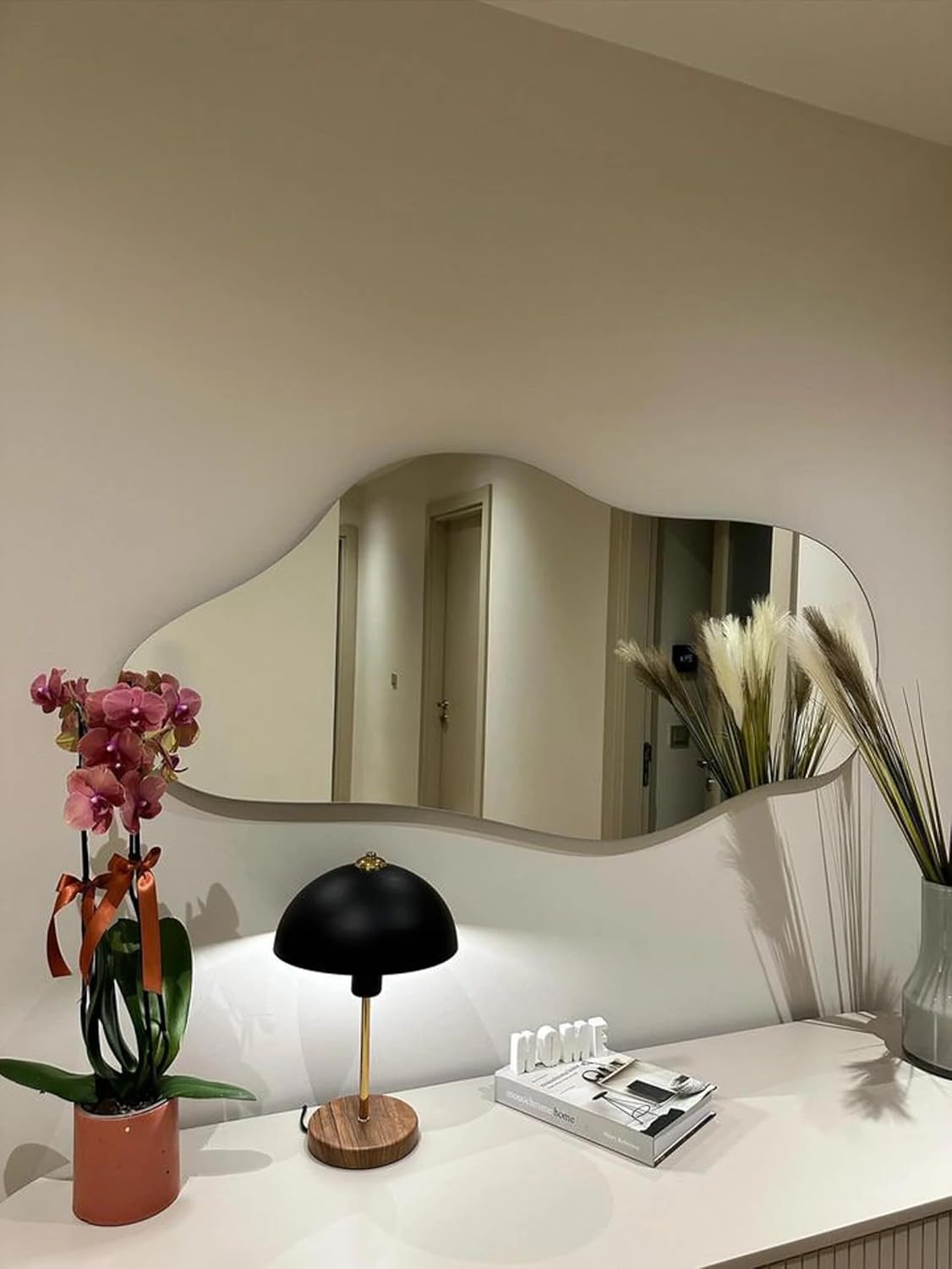Asymmetrical Wall Mirror