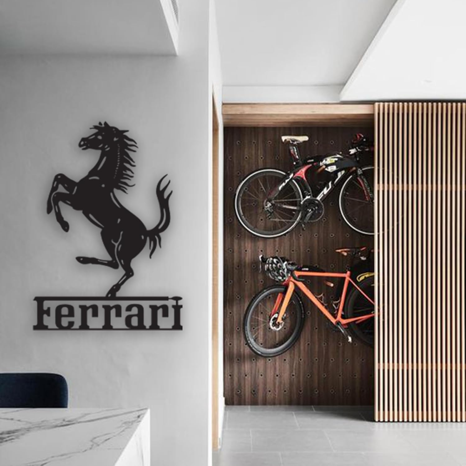 Ferrari Metal Wall Art