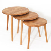 Round Wood Coffee Table
