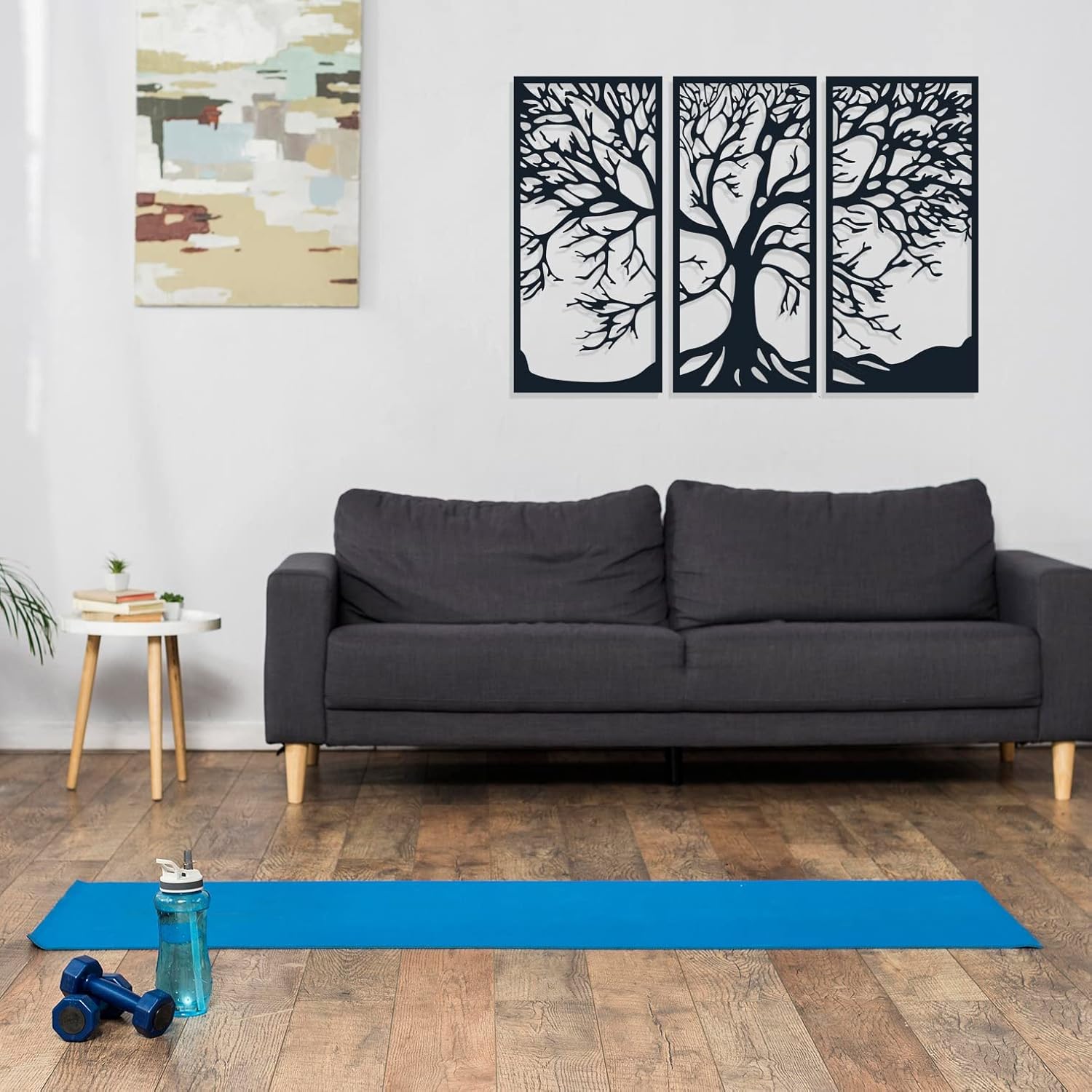 NORTH KAISER Tree Metal Wall Art I Tree of life Wall Decor I Large Wall Sculpture Decoration for Outdoor Home Living Room Bedroom (29'' x 42.7'' / 74 x 108.5 cm)