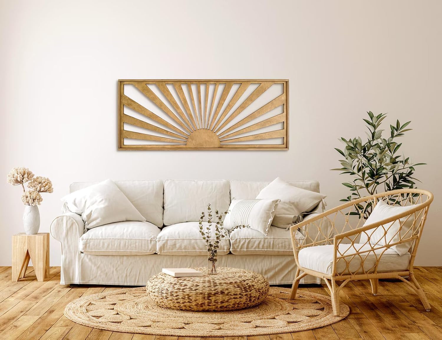 Sun Wood Wall Art