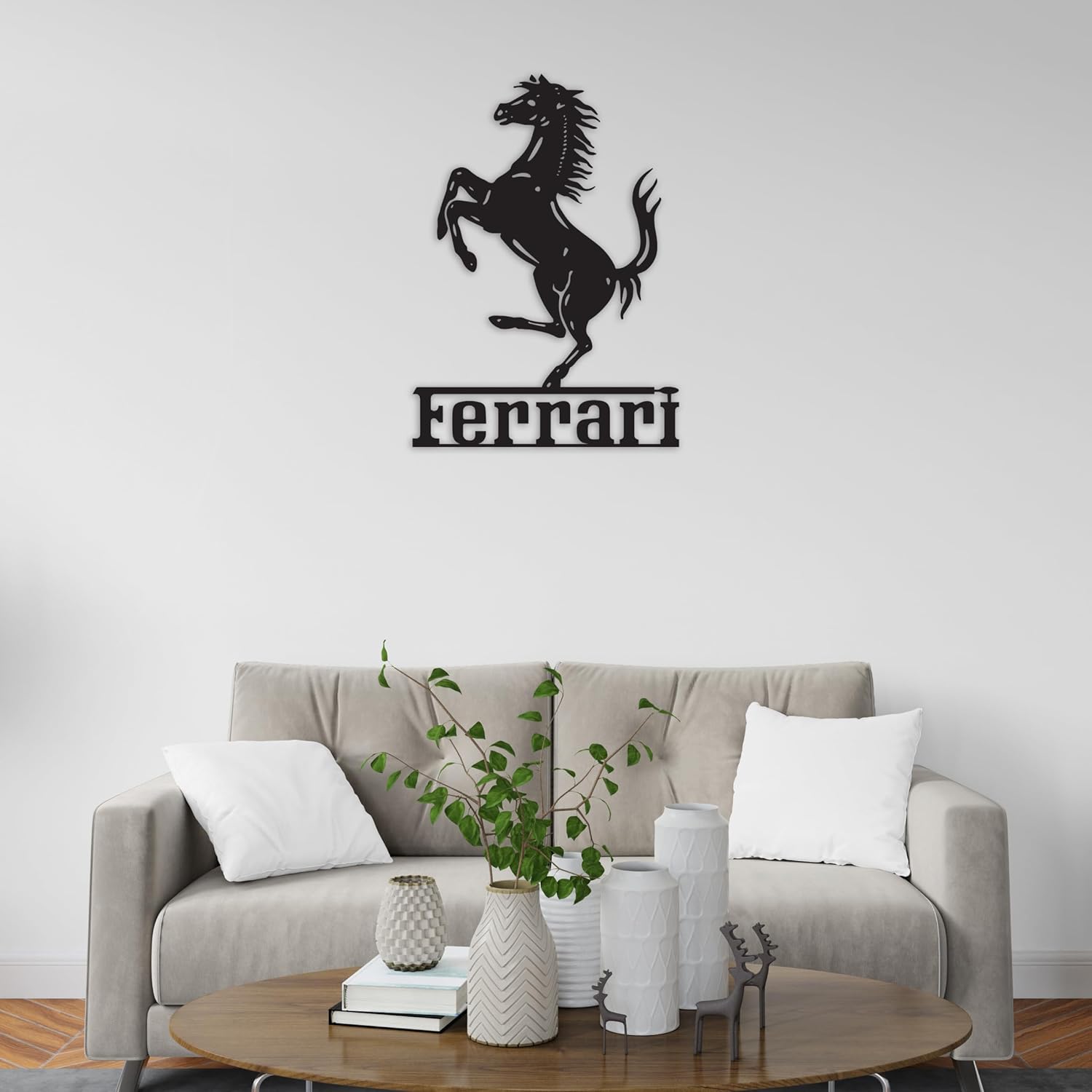 Ferrari Metal Wall Art