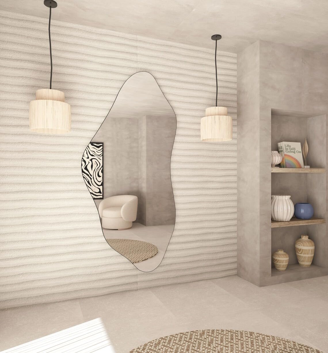 Belgrad Asymmetrical Wall Mirror
