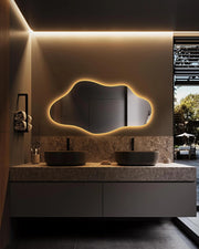 Cappadocia Irregular LED Vanity Mirror