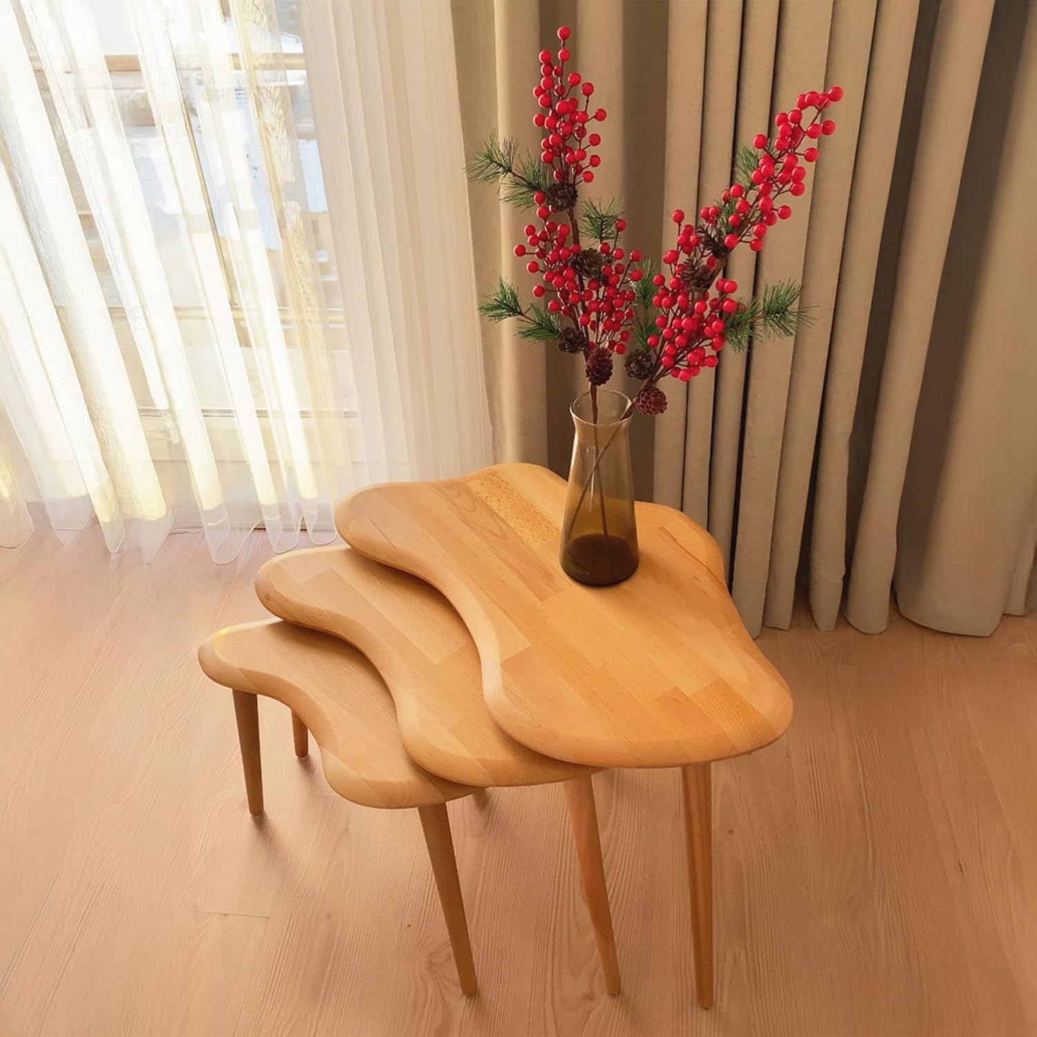 3 Pcs Nesting Coffee Tables