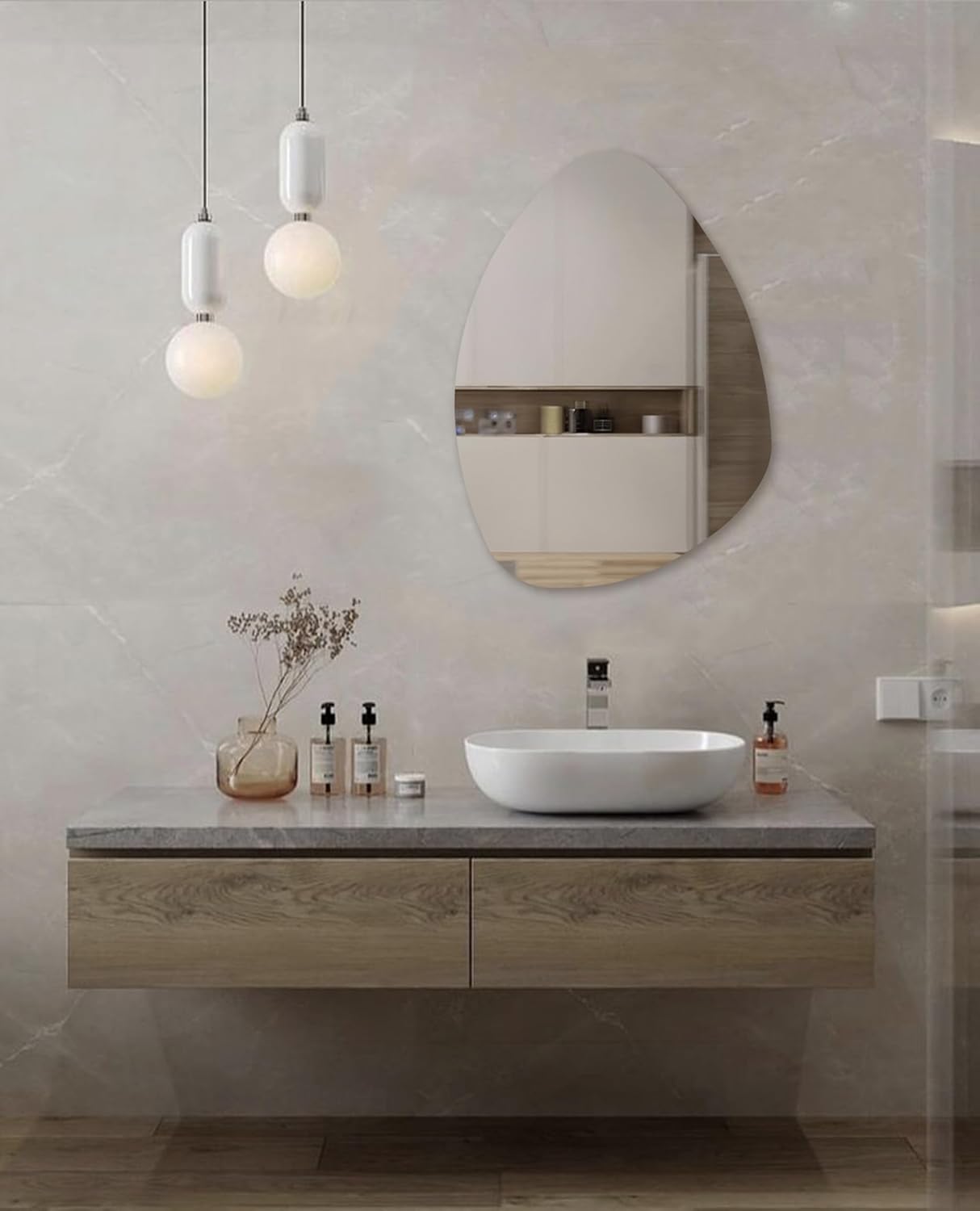 Aesthetic Washbasin Led Mirror