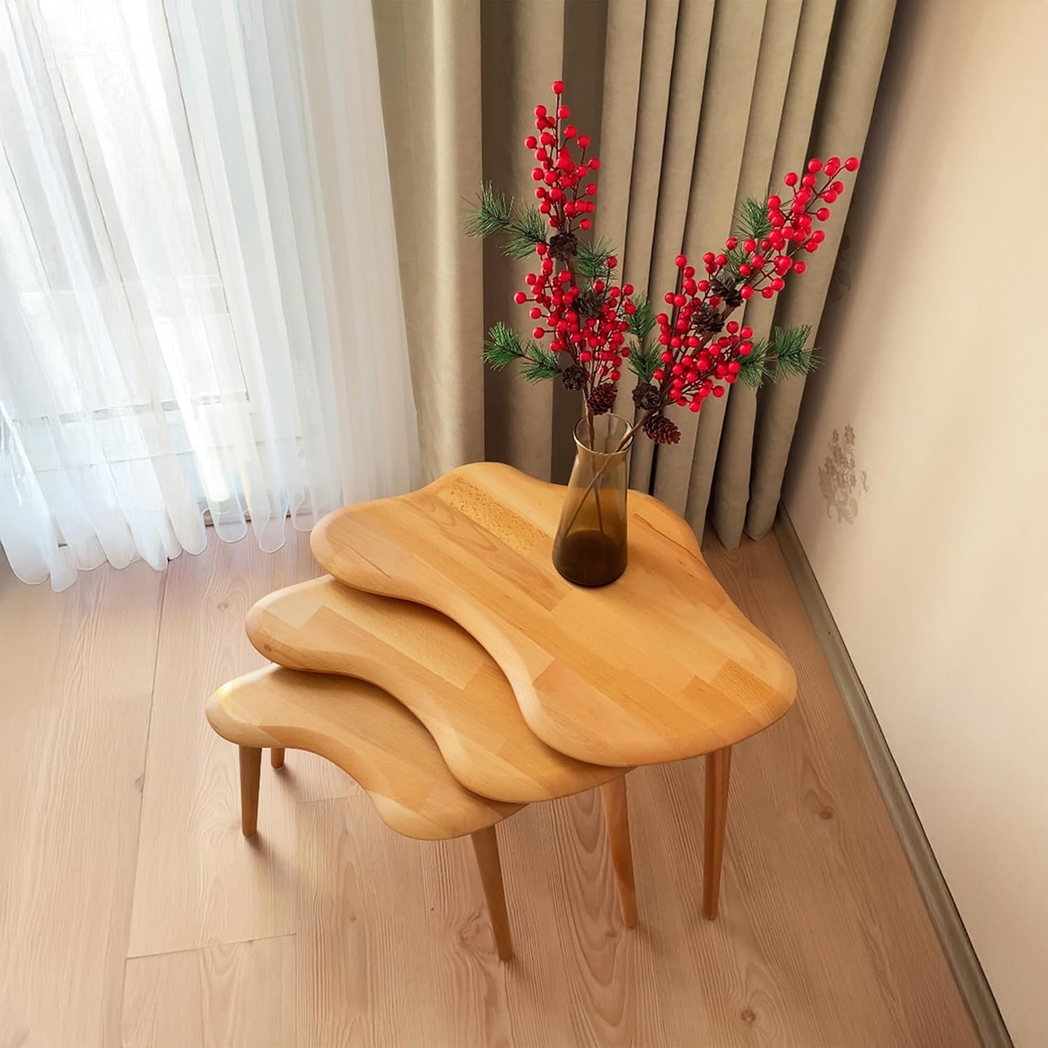3 Pcs Nesting Coffee Tables