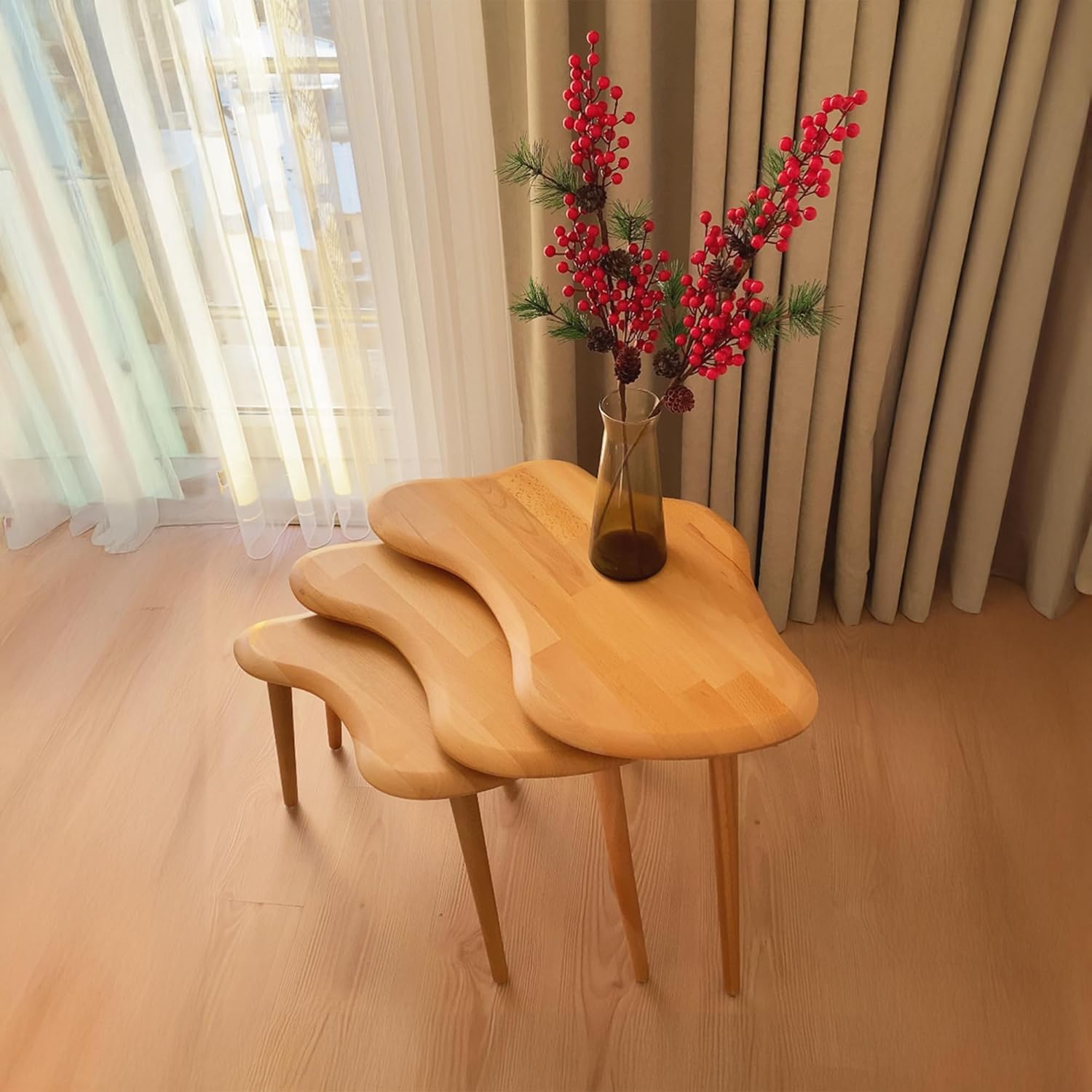 3 Pcs Nesting Coffee Tables